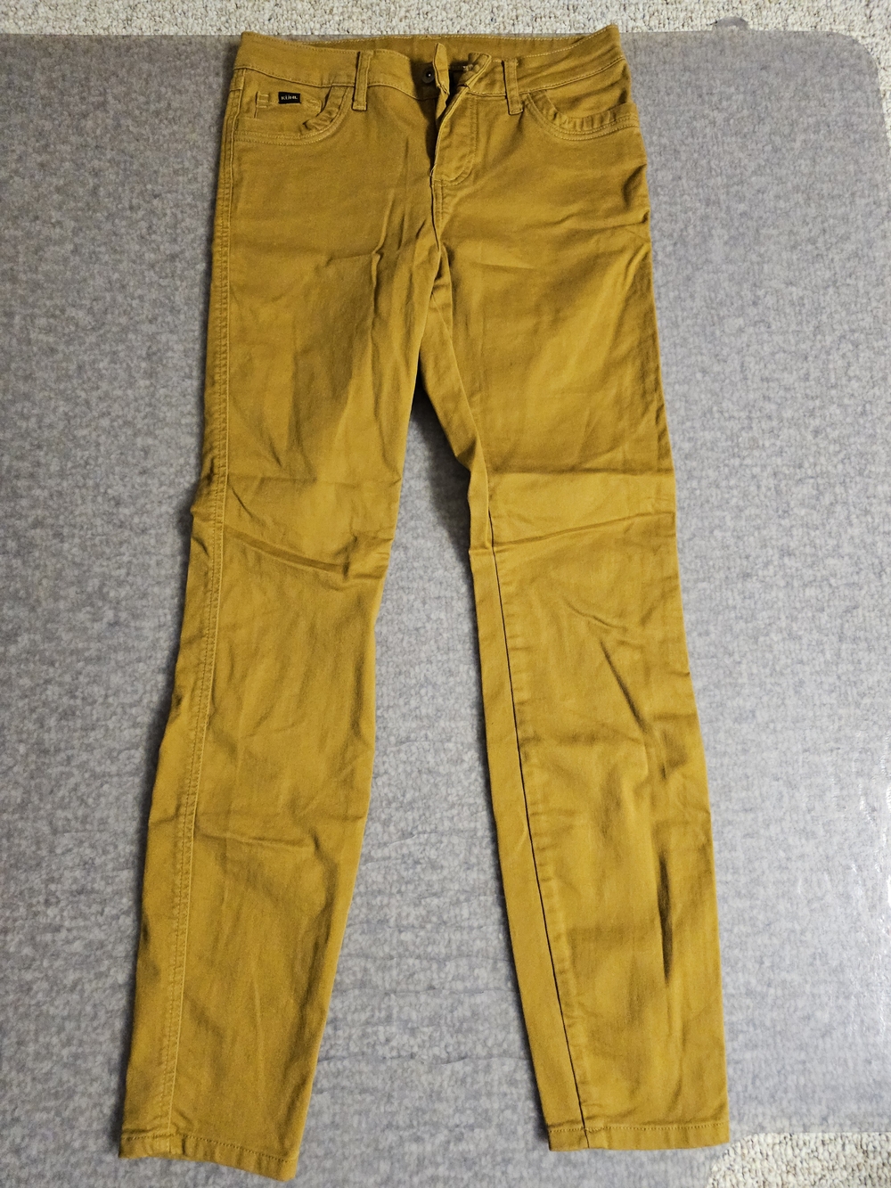 Kuhl Women's Skinny Pants in Mustard